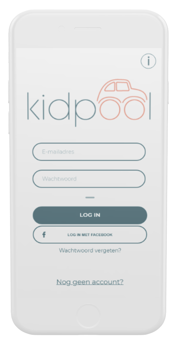 kidpool design mockup