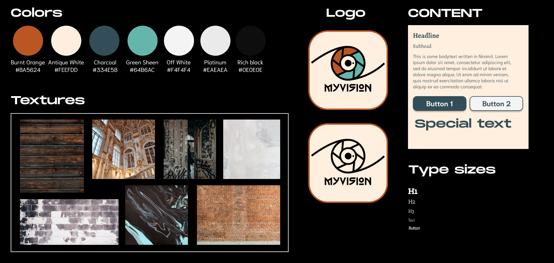 MyVision moodboard