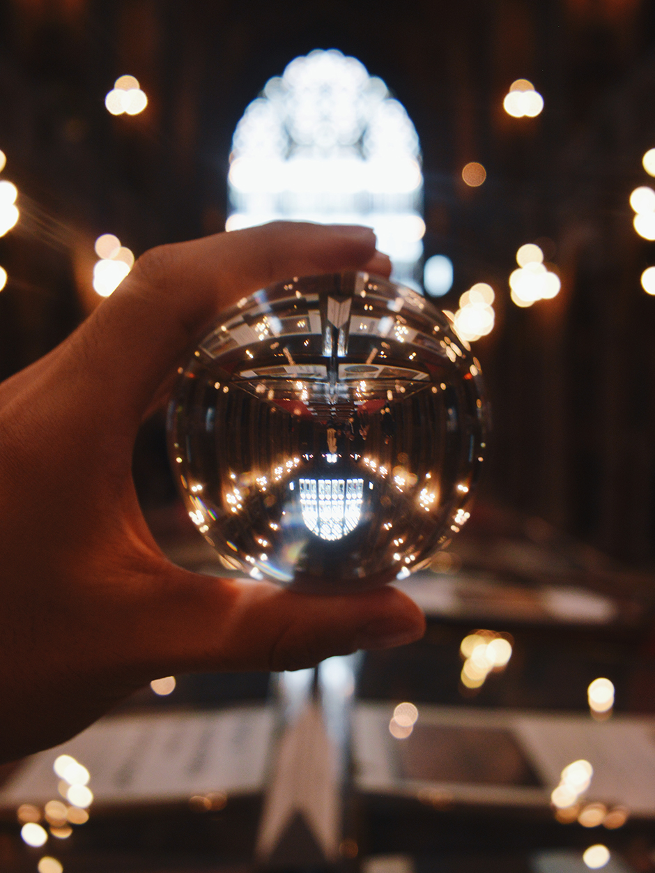 Church UK glass ball